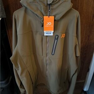 First Lite Catalyst Soft Shell Jacket Men’s XL Dry Earth NWT